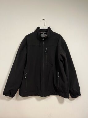 32 Degrees Men’s Black Lightweight Jacket with Zip Pockets